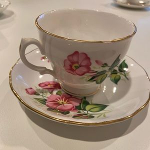 Ridgway Potteries Royal Vale Bone China Teacup and Saucer